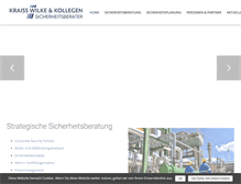 Tablet Screenshot of kraiss-consult.de